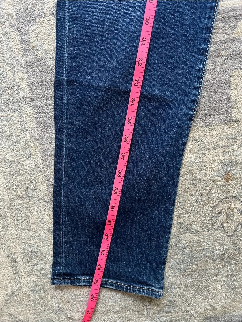 Men’s True Religion Rocco Relaxed Skinny Jeans Dark Wash Size 38